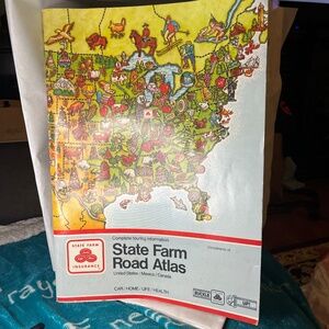VTG Rand McNally State Farm Road Atlas United States/Mexico/Canada